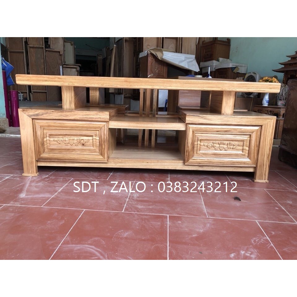 kệ tivi gỗ sồi 1m2 đến 2m4