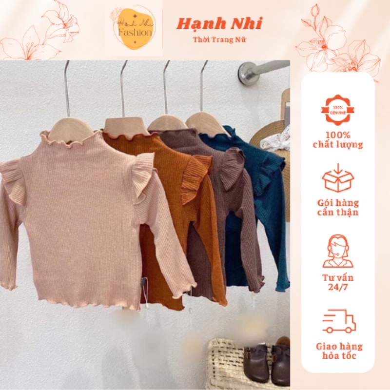 Áo len tăm cho bé gái