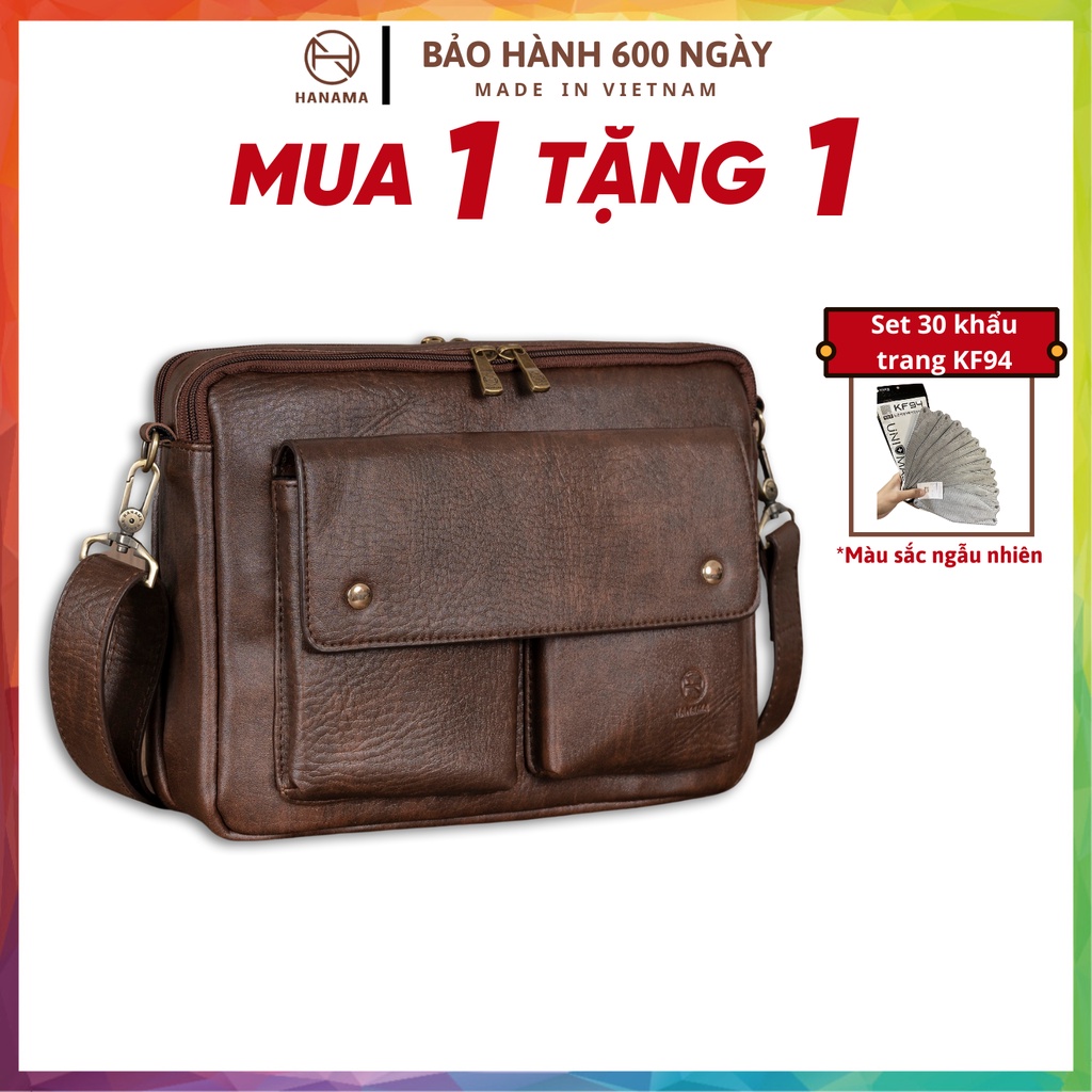 Túi Đeo Chéo HANAMA Soci 4 - Bảo Hành Đổi Mới 18 Tháng