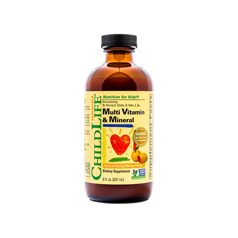 Vitamin tổng hợp ChildLife Multivitamin & Mineral 237ml cho bé từ 6 tháng