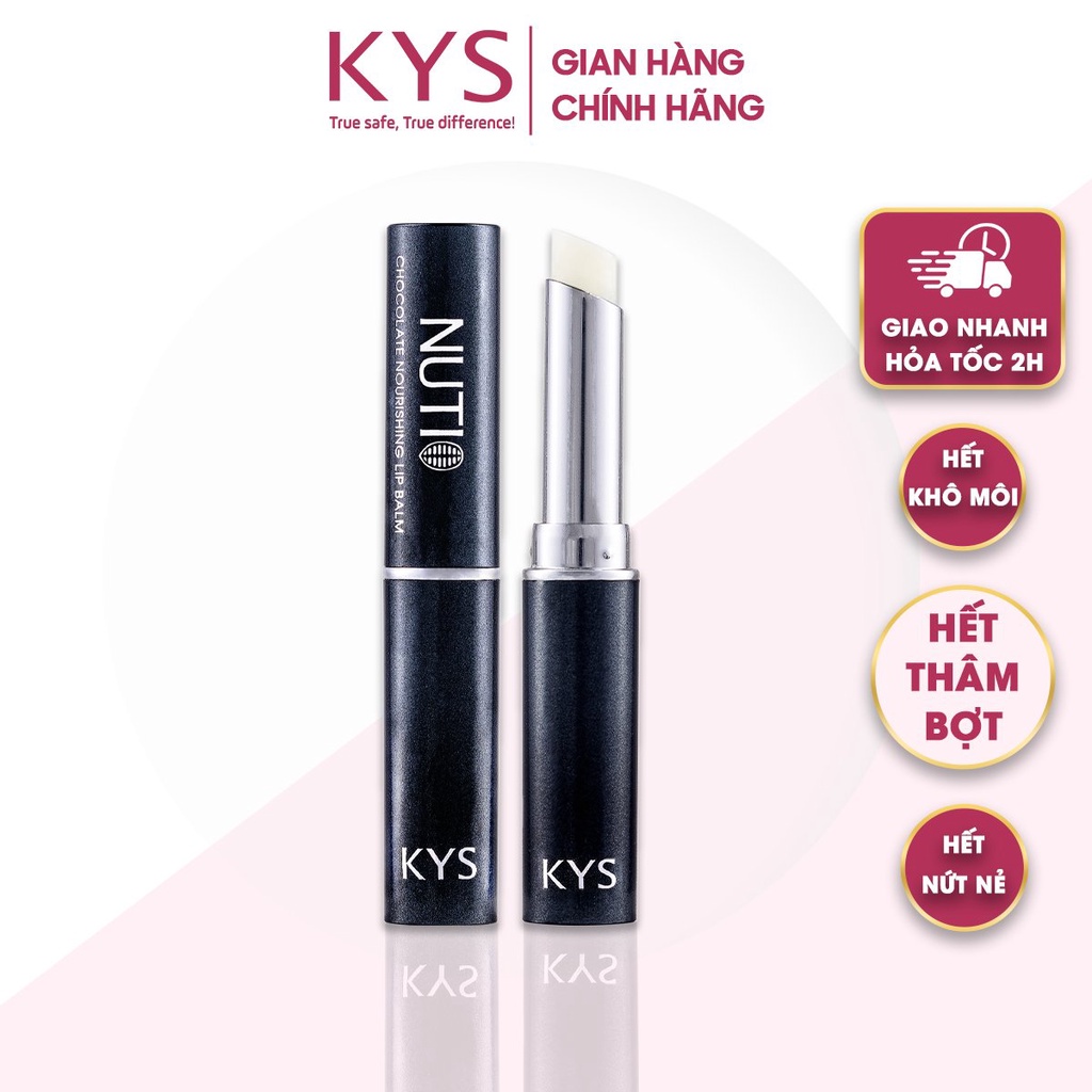  Son dưỡng môi mềm mịn NUTIO KYS 1,5G làm hồng môi an toàn lành tính