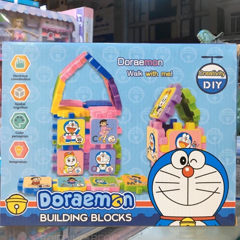 BỘ ĐỒ CHƠI XẾP HÌNH DOREMON 8522