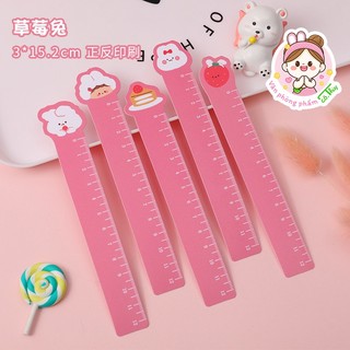 Combo 5 Thước Kẻ Dẻo Nhiều Màu Dễ Thương TK