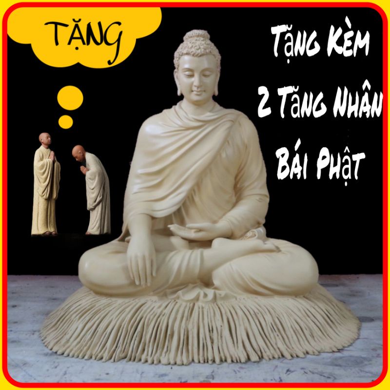 Tượng Phật Bổn Sư Thích Ca Mâu Ni Cao 30 Cm, Trang Trí, Tiểu Cảnh, Phong Thủy