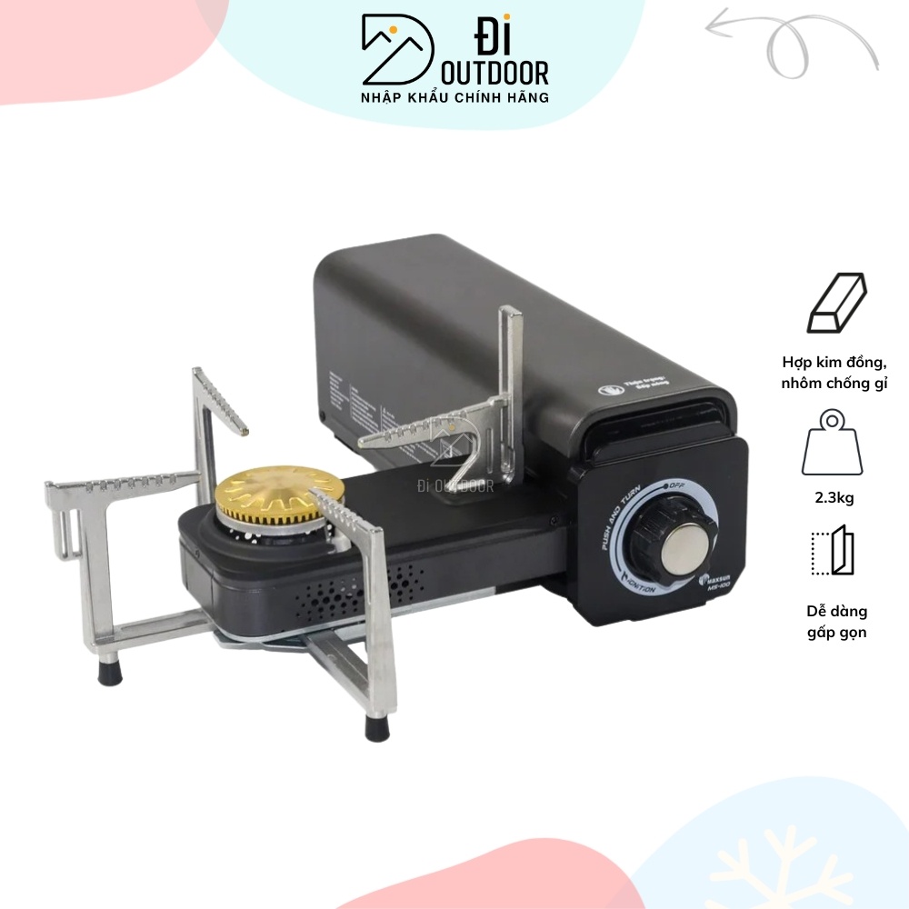 Bếp Ga Du Lịch Gấp Gọn MAXSUN MS-100 Dã Ngoại