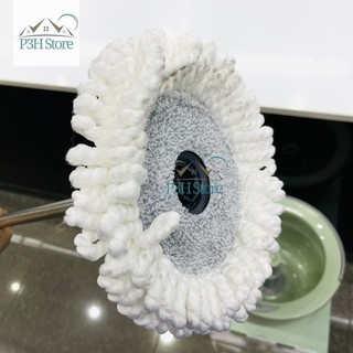 Bộ lau nhà Mini Spin Mop LocknLock 4 bông lau nhỏ gọn linh hoạt ETM498 P3H