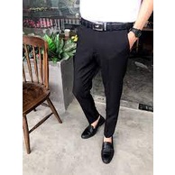 Quần tây nam cao cấp chất vải co giãn nhẹ chống nhăn dáng ôm body trẻ trung