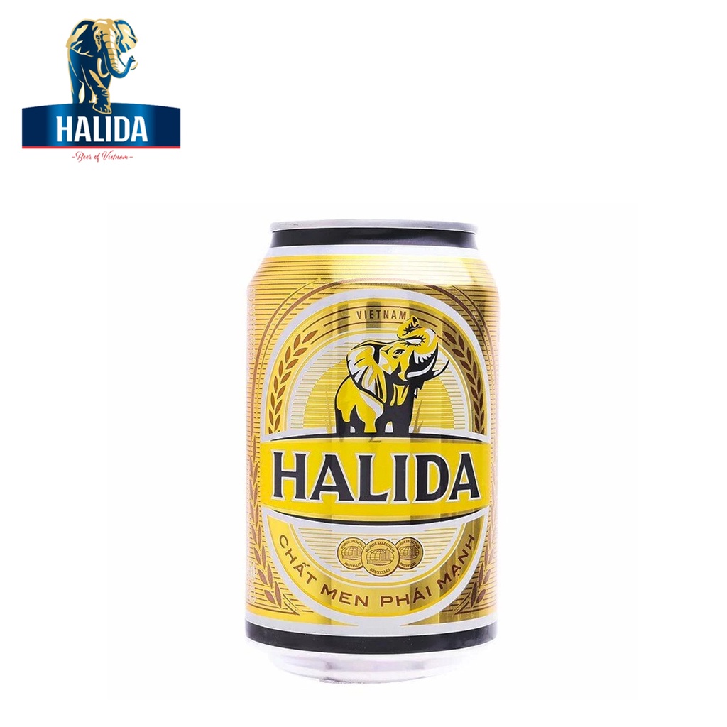 Lốc 6 lon bia halida 330ml - ảnh sản phẩm 3