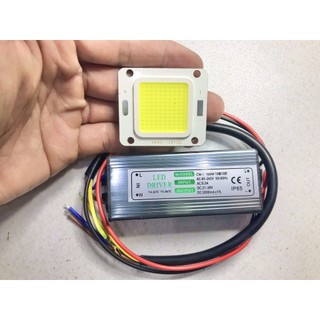 Nguồn(driver),chip led 50w 100W siêu sáng ( Ánh sáng trắng )