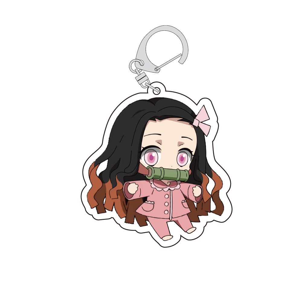 Móc Khóa Demon Slayer Kimetsu no Yaiba Anime Dễ Thương