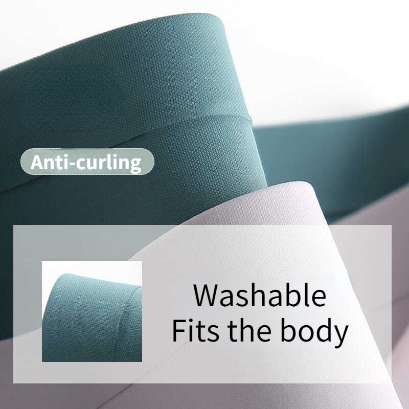 Quần Lót Lụa Lạnh Lưng Cao 2 Trong 1 Không Đường May Chống Lăn An Toàn Cho Nữ JP5