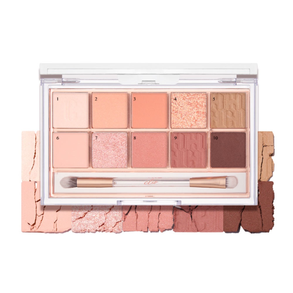 Màu Mắt Trang Điểm Clio Pro Eye Palette - 15 Spring Sunshine On Canvas