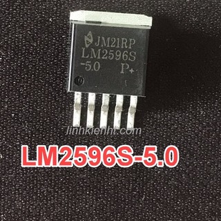 Túi 5 con lm2596s-5.0 ic nguồn hạ áp lm2596s lm2596 2596 dán