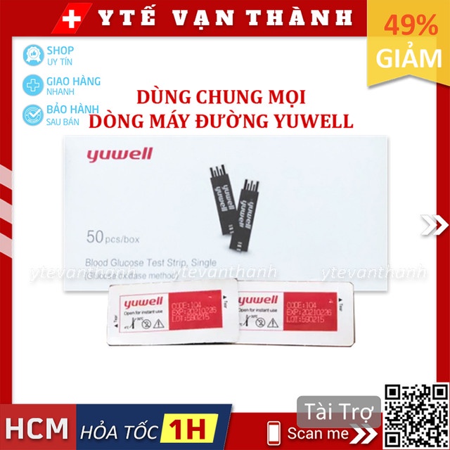 ✅ Que Thử Đường Huyết Yuwell Y330 | (Date Xa) (Dùng Chung Cho Các Dòng Máy Đường Yuwell) -VT0708
