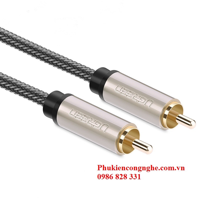 Cáp Coaxial Digital Audio Video 2m chính hãng Ugreen 20738