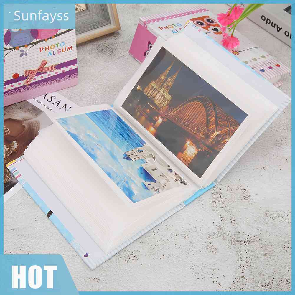 Mới Album Ảnh Gia Đình 6 inch 100 Tấm Hình Cú Mèo