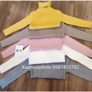 Áo len cổ lọ size 13-30kg