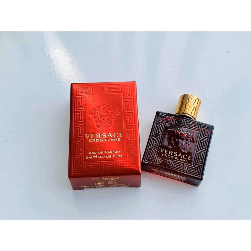 Nước hoa Versace Eros Flame đỏ mini 5ml