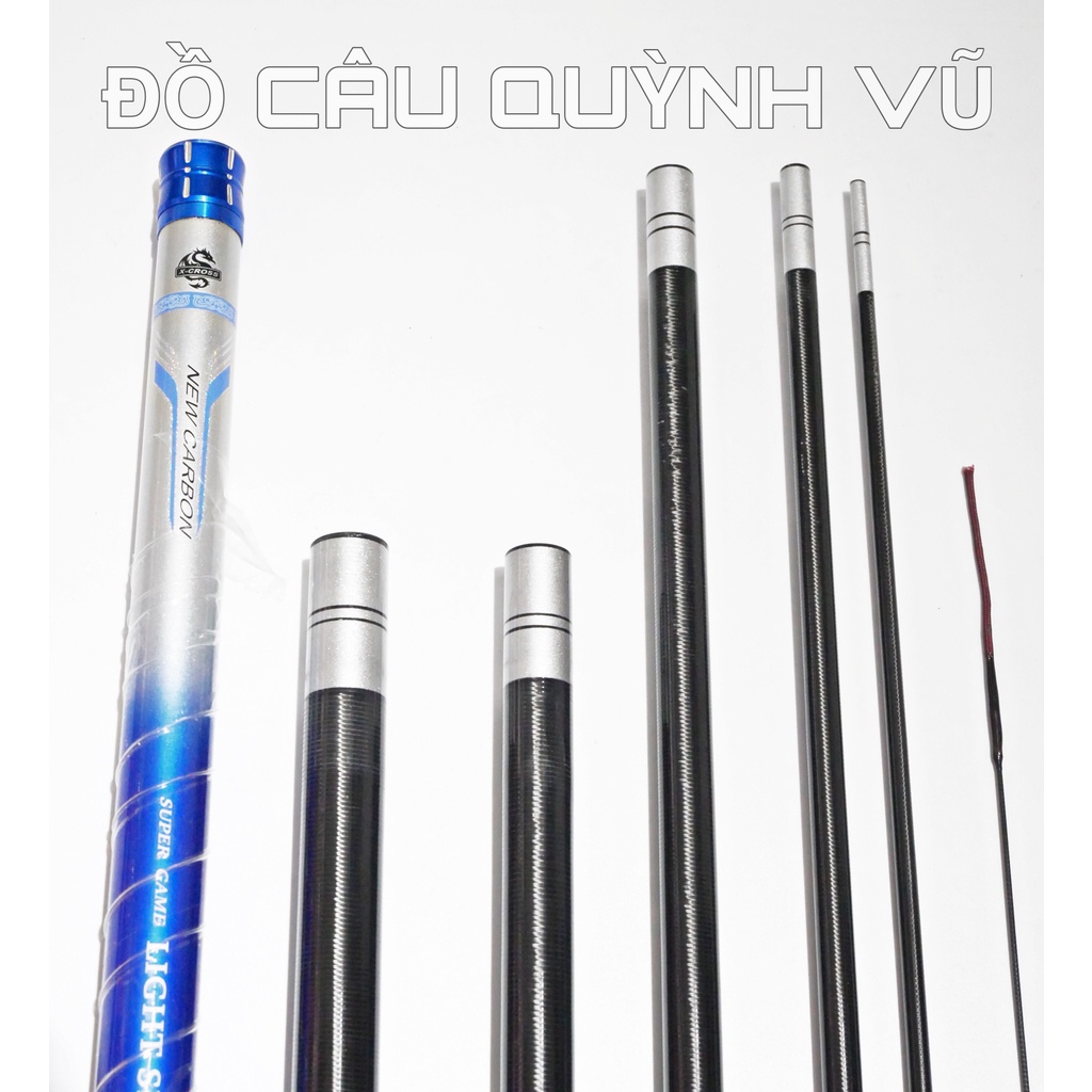 Cần câu cá Hãn Tộc 6H Mềm Siêu phẩm săn hàng Siêu cứng