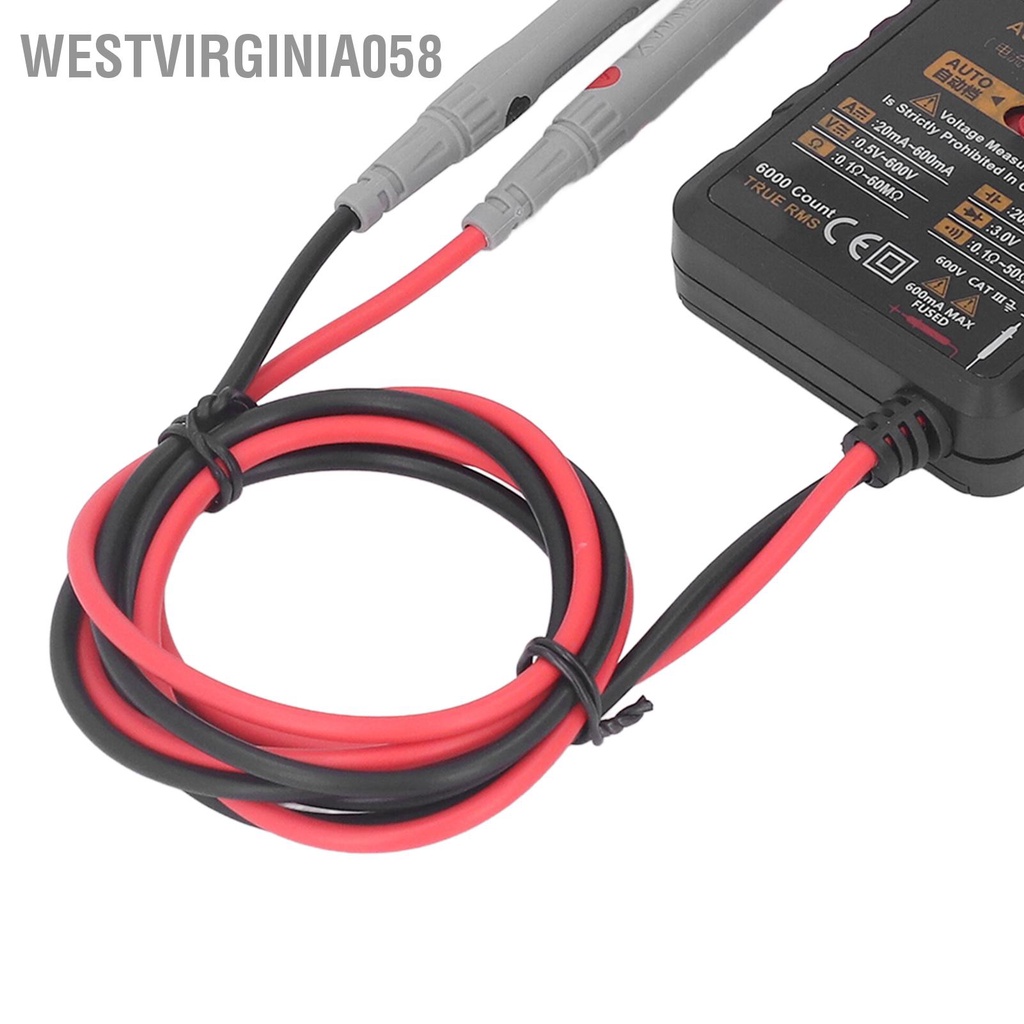 Handheld Digital Multimeter Automatic Range Non Contact Voltage Current Resistance Test Meter