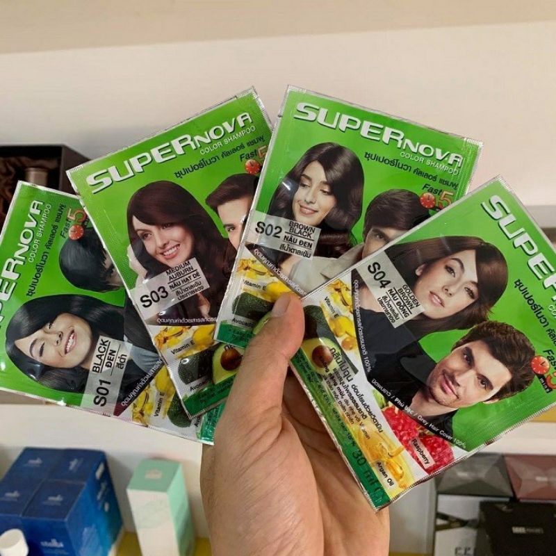 Gội nhuộm SUPER NOVA THÁI LAN