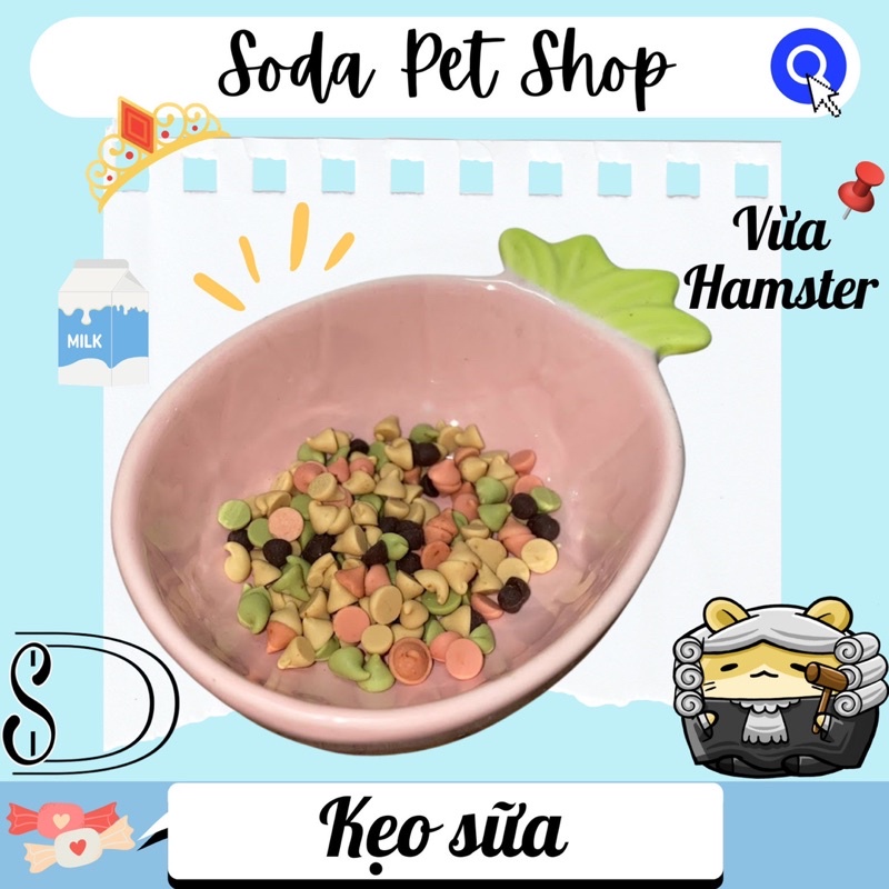 Kẹo Sữa Cho Hamster