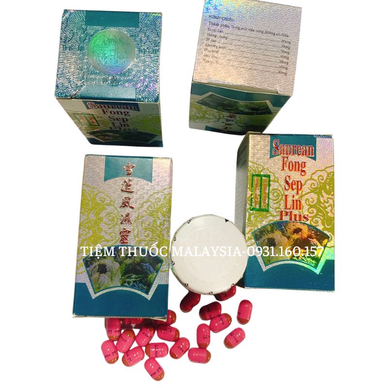 Tuyết Liên Phong Thấp Linh Tem Xanh Plus 30 viên