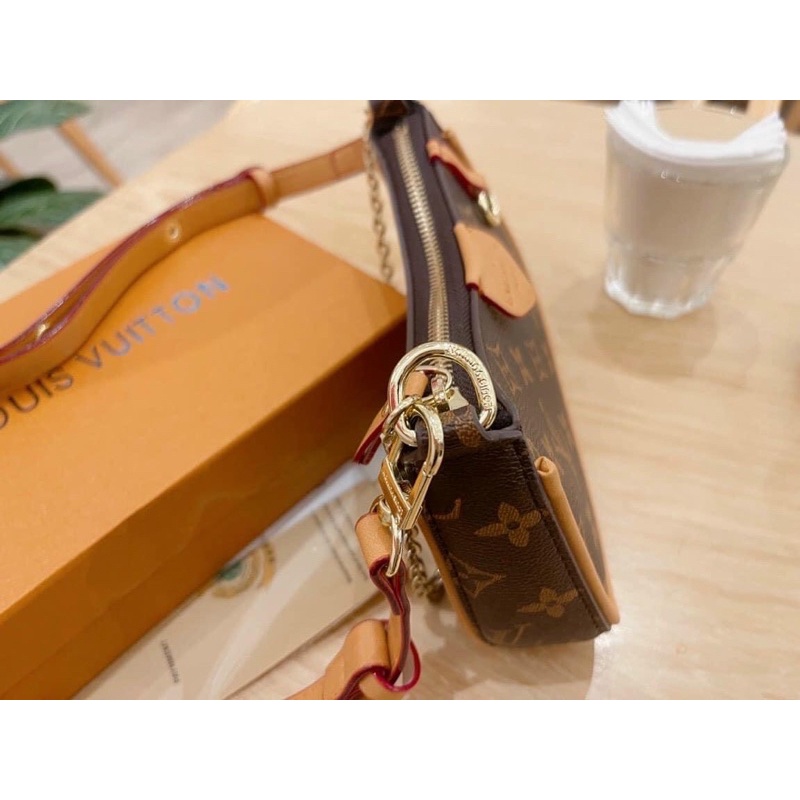 Túi cặp nách Le Vi mini size 19cm  Fullbox bản 2 dây đeo