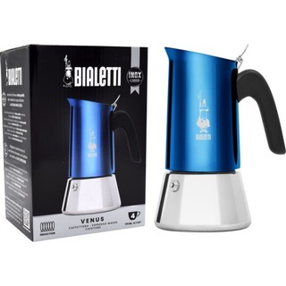 BIALETTI Ấm pha cà phê bếp từ Bialetti Venus Blue (Limited Edition) 4 cup - 6 cup