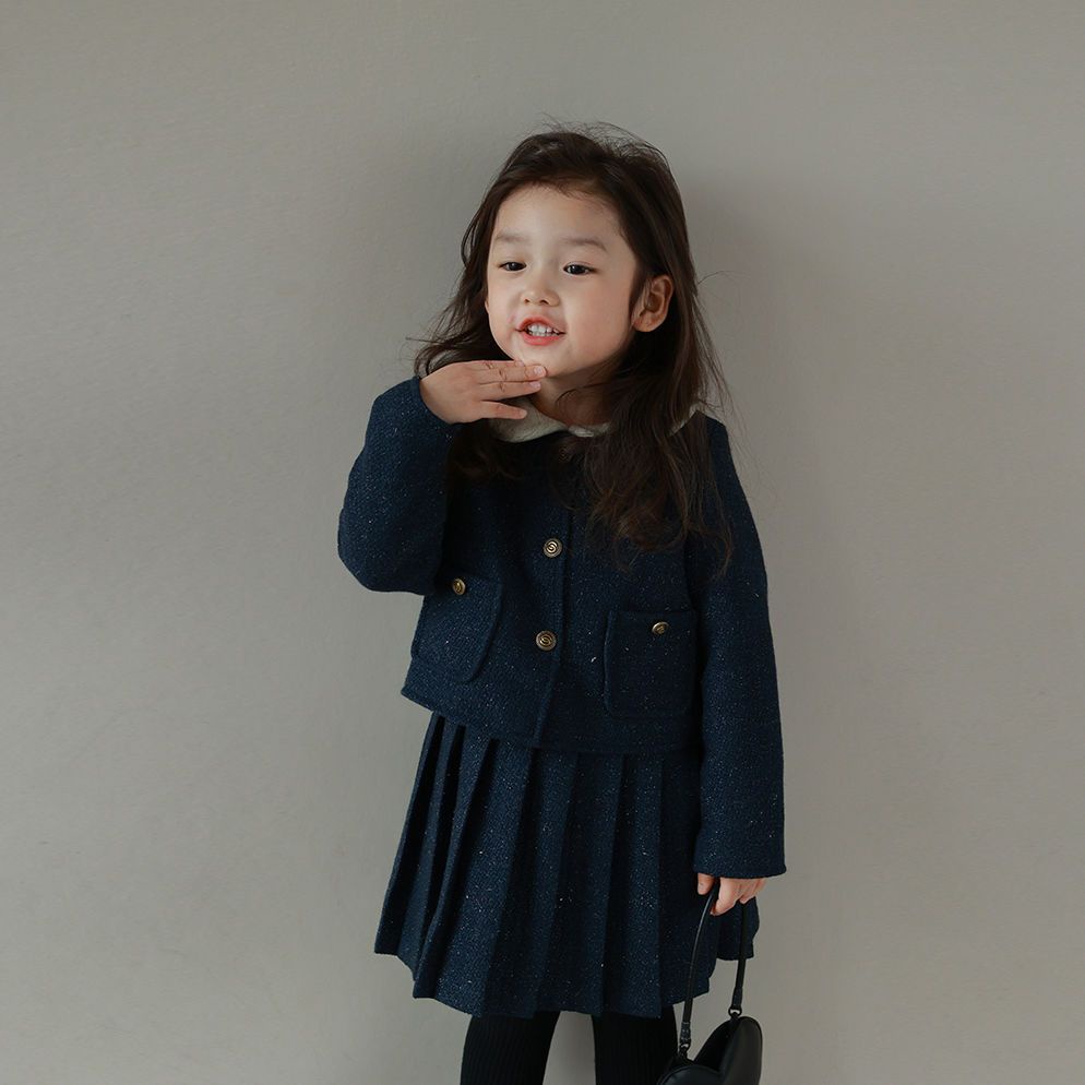 Áo Khoác Len Dáng Ngắn In Hình Thỏ Disney Thời Trang Mùa Đông 2022 Cho Bé Gái