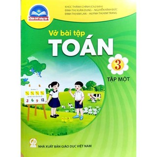 Sách - vở bài tập toán lớp 3 tập 1 - chân trời