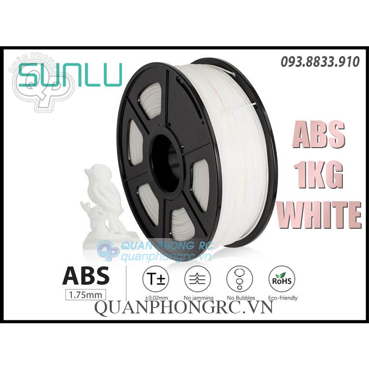 Nhựa In 3D Filament SUNLU ABS 1.75mm 1kg