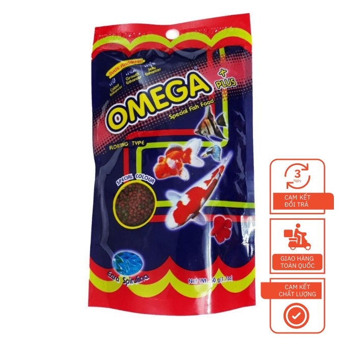Cám Omega Cho Cá Chép Ba Đuôi
