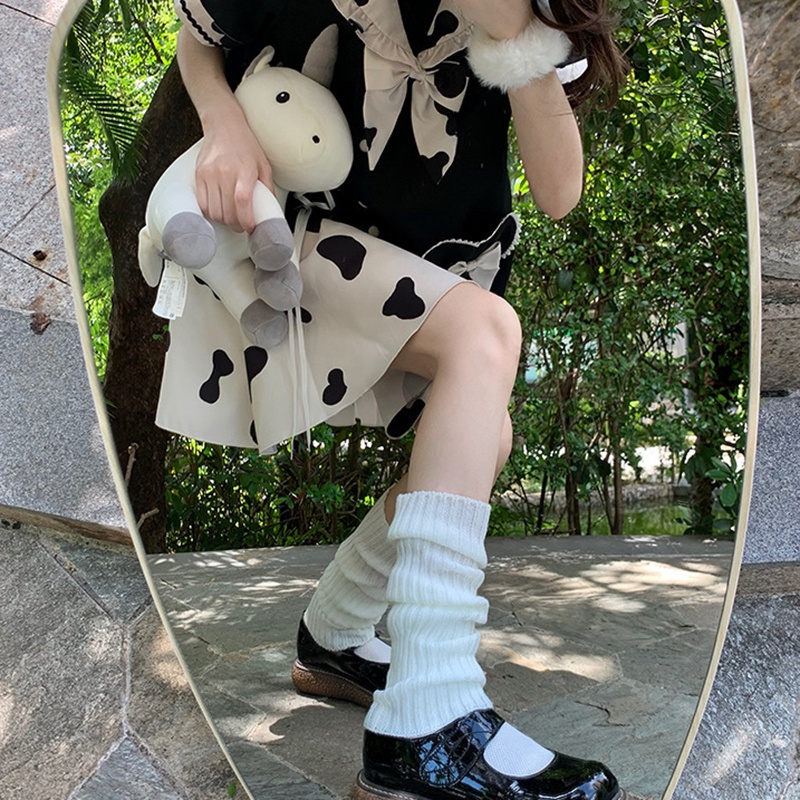 Vớ Dệt Kim Giữ Ấm Chân Phong Cách Lolita Nhật Bản 40-70cm ruiyan