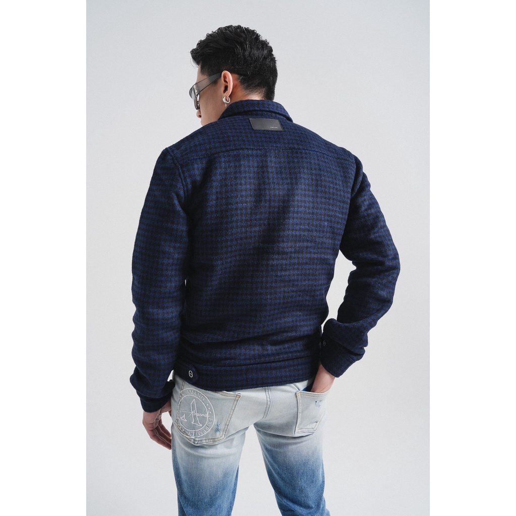 Áo khoác Amand Pattern Jacket -Navy Black