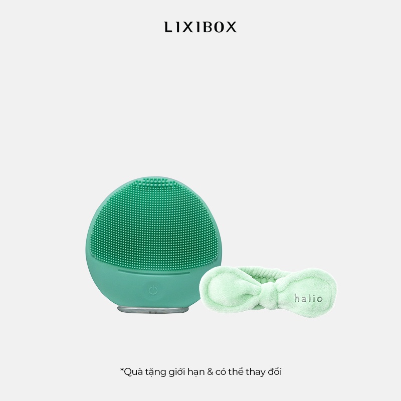 [HB Gift] Combo Máy rửa mặt Halio Sensitive - Mint và Băng Đô