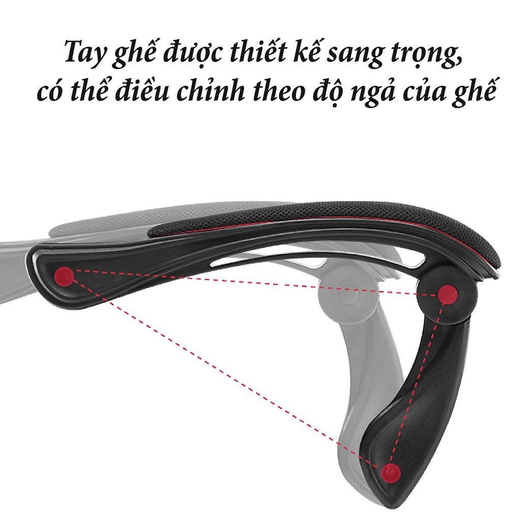 Ghế xoay Văn phòng Công Thái Học IGM150 có Ngả lưng Gác chân Thư giãn Thích hợp với Chơi Game và Văn phòng