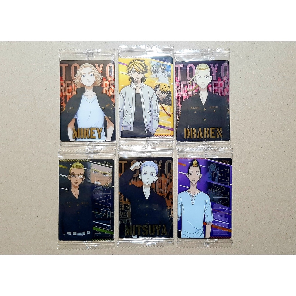 (Tokyo Revengers) thẻ card bánh kẹo Tokyo Revengers