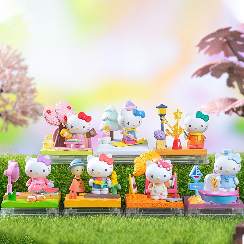 Mô Hình Hello Kitty Dễ Thương Dùng Trang Trí