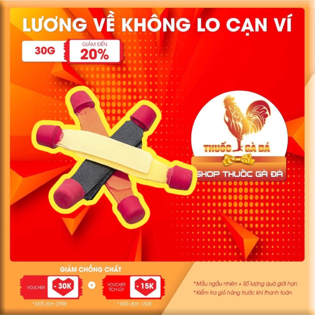 Bịt cựa gà lông 1 cặp 2 con
