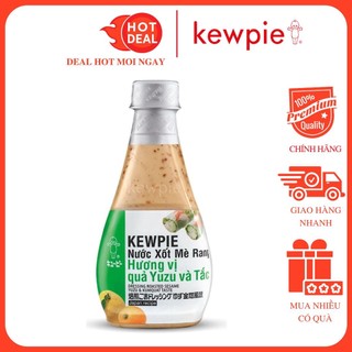 Nước Xốt Mè Rang Kewpie Chanh Yuzu & Tắc 210ml - Nước trộn Salad