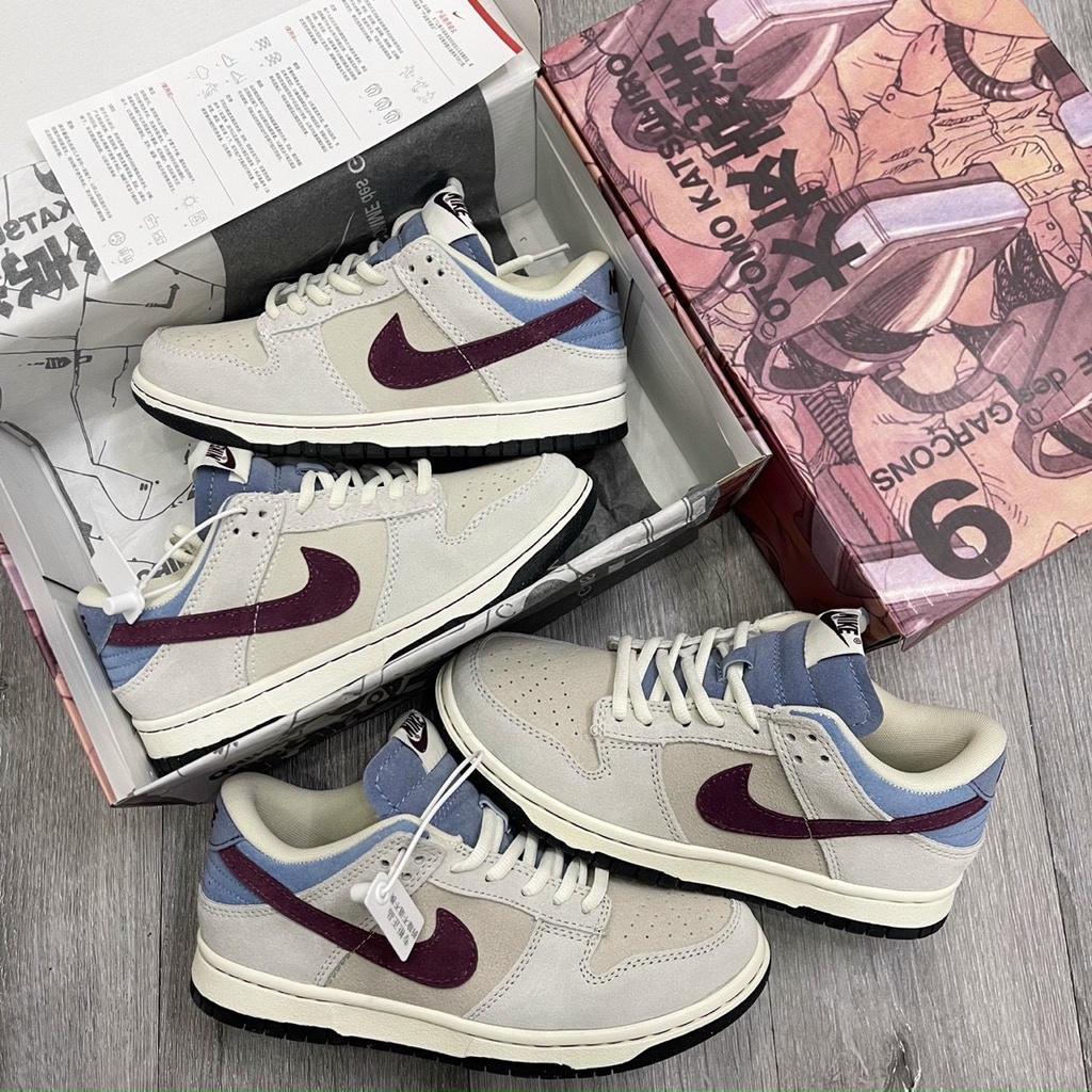 Giày Nike SB Otomo xám mận da lộn mịn - Bản cao cấp nhất