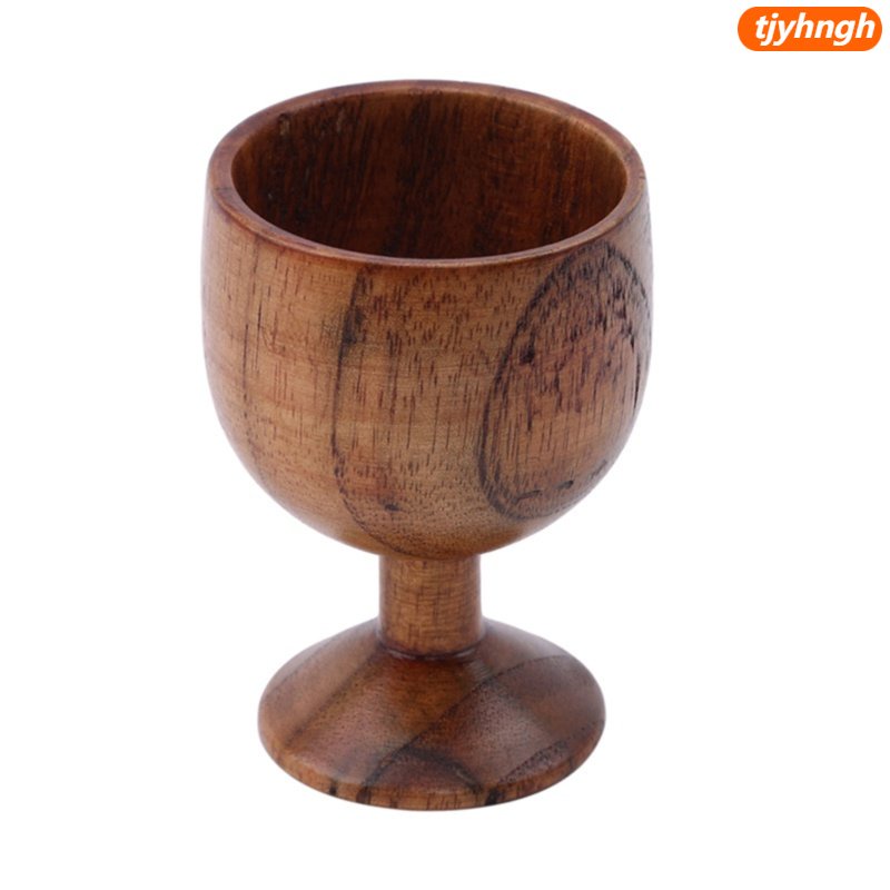 Cốc Uống Rượu / Bia / Cà Phê Bằng Gỗ Thủ Công Nhỏ Gọn Phong Cách Vintage