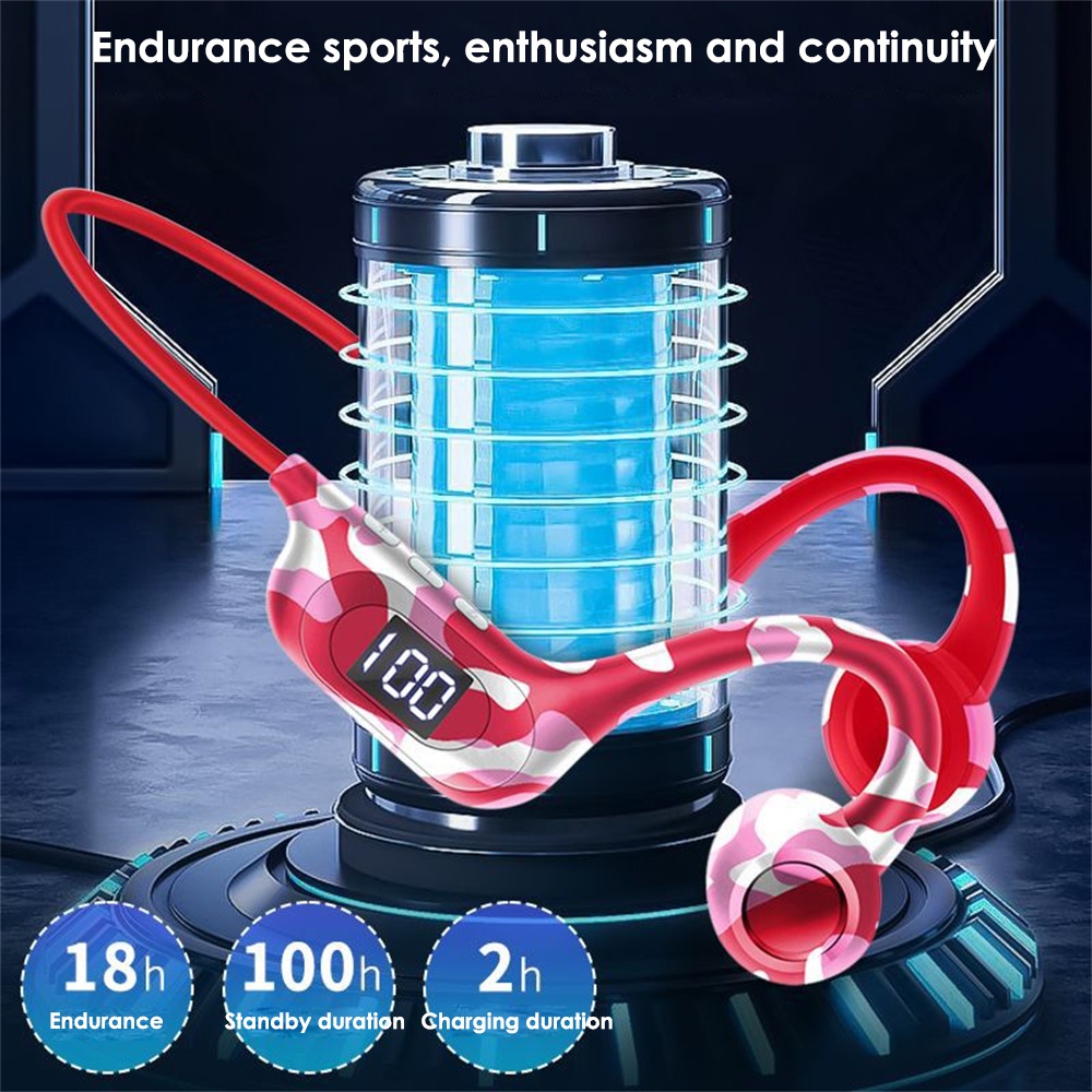 Tai Nghe Tương Thích Bluetooth Dẫn Truyền Xương Akz-g3 Tai Nghe Thể Thao Không Dây Dẫn Truyền Xương Móc Tai V5.3 Hỗ Trợ Công Nghệ Thẻ Tf