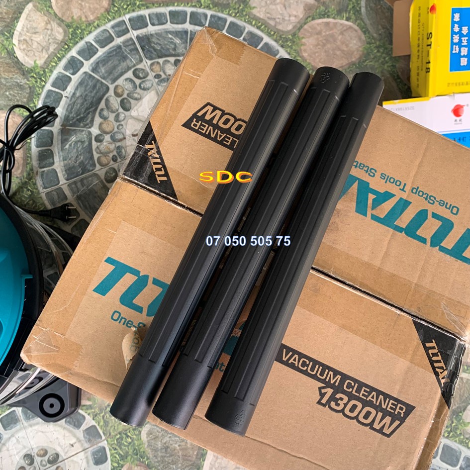 1300W Máy hút bụi công nghiệp 30L TOTAL TVC13301 | Hút khô và ướt