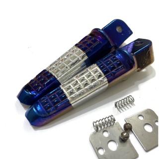 Gác chân nhôm titan mẫu z1 đặc kiểu raider gắn được các dòng xe honda cực xịn