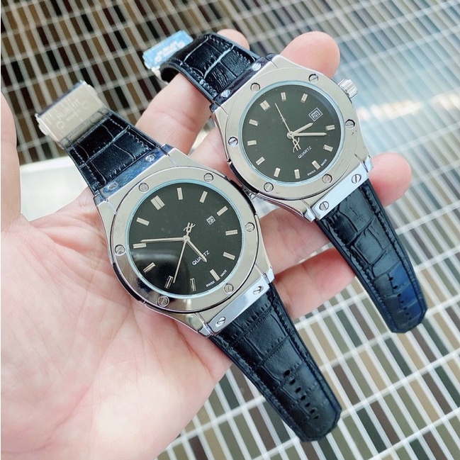 Đồng hồ nam HB 201 - 42mm classic - Máy pin Bảo hành 12 tháng