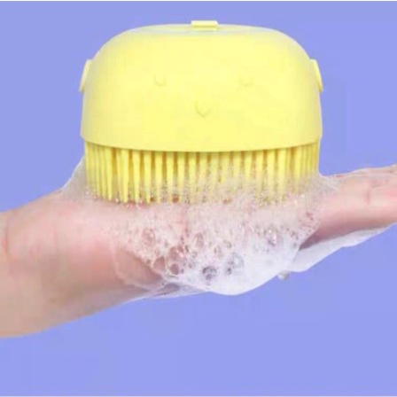 Elsabell. Bàn chải tắm cho chó mèo - Bàn chà lông găng tay massage cho cún và mèo