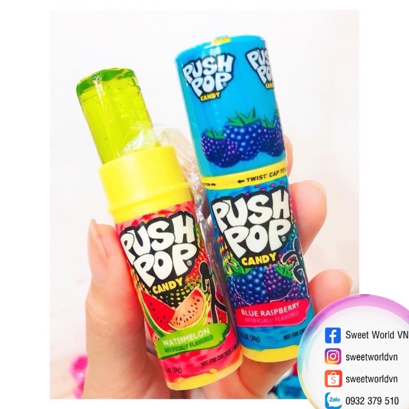 Kẹo son Push Pop (14g) - Thái Lan