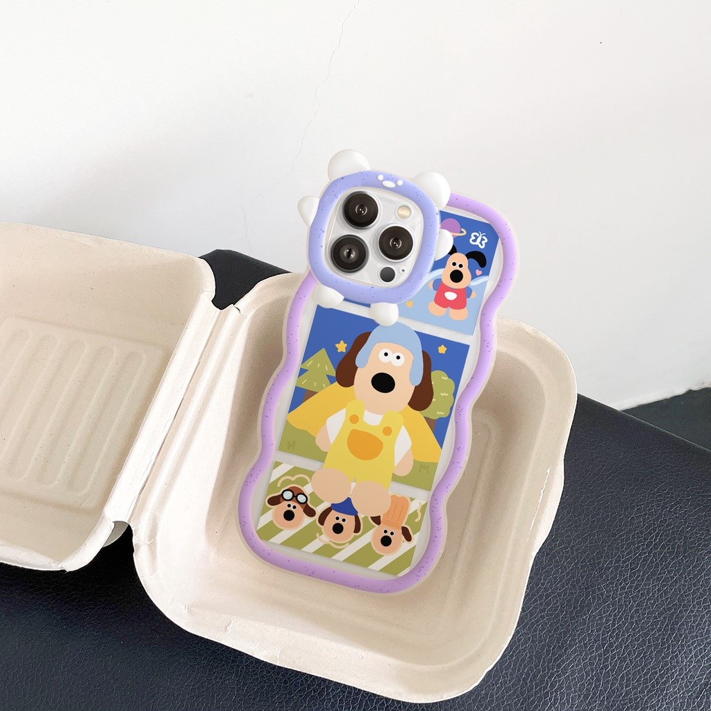 Ốp lưng iphone viền gấu sóng Cừu vui vẻ 6/6plus/6s/6splus/7/7plus/8/8plus/x/xr/xs/11/12/13/pro/max/plus/promax